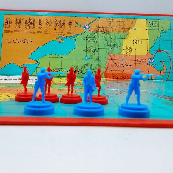 American Heritage Skirmish Board Game Milton Bradley Revolutionary War Game - Picture 7 of 12